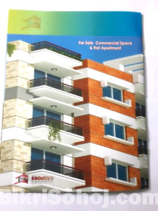 ** ফ্ল্যাট 1320 বর্গ ও দোকান বিক্রয় **